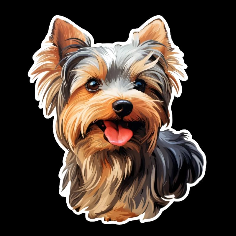 Yorkshire Terrier mignon