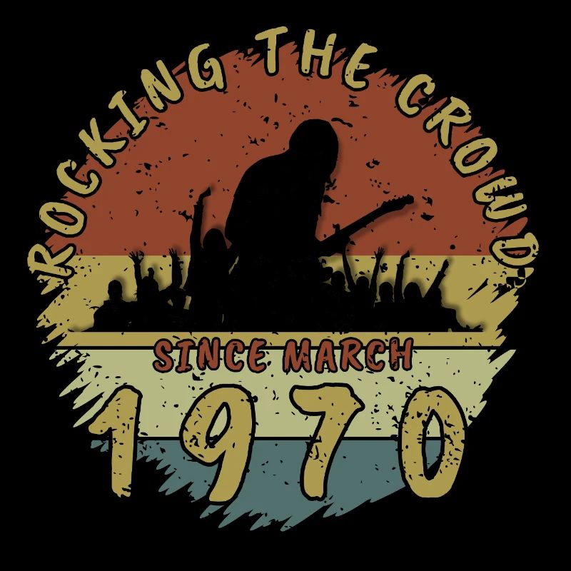 55. Geburtstag Rocking the crowd GIT 03/1970