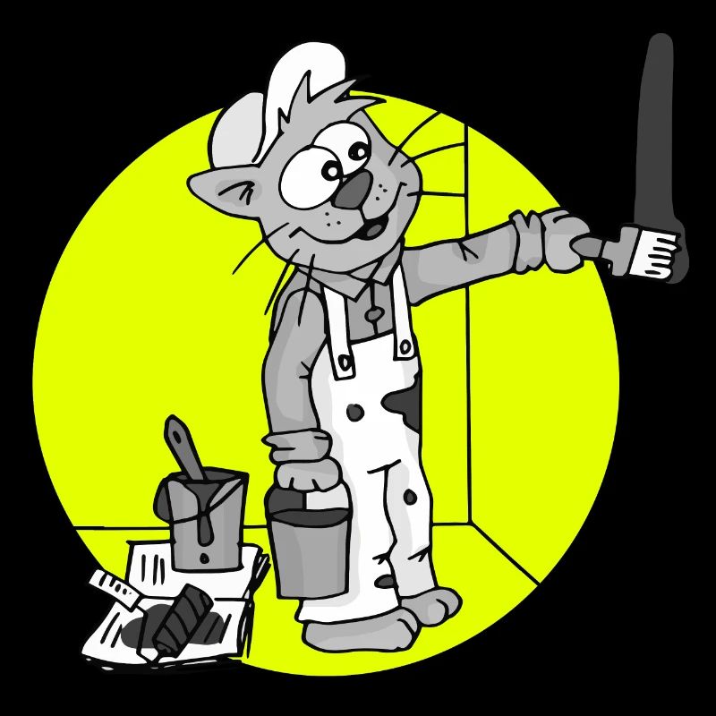 Occupation Painter Retro