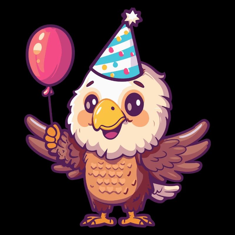 Adler Geburtstag Comic