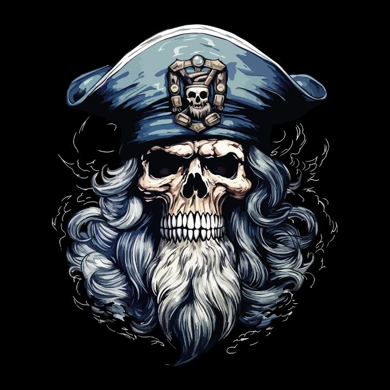 Sailor Skull Skull Captain Ahoy Ship