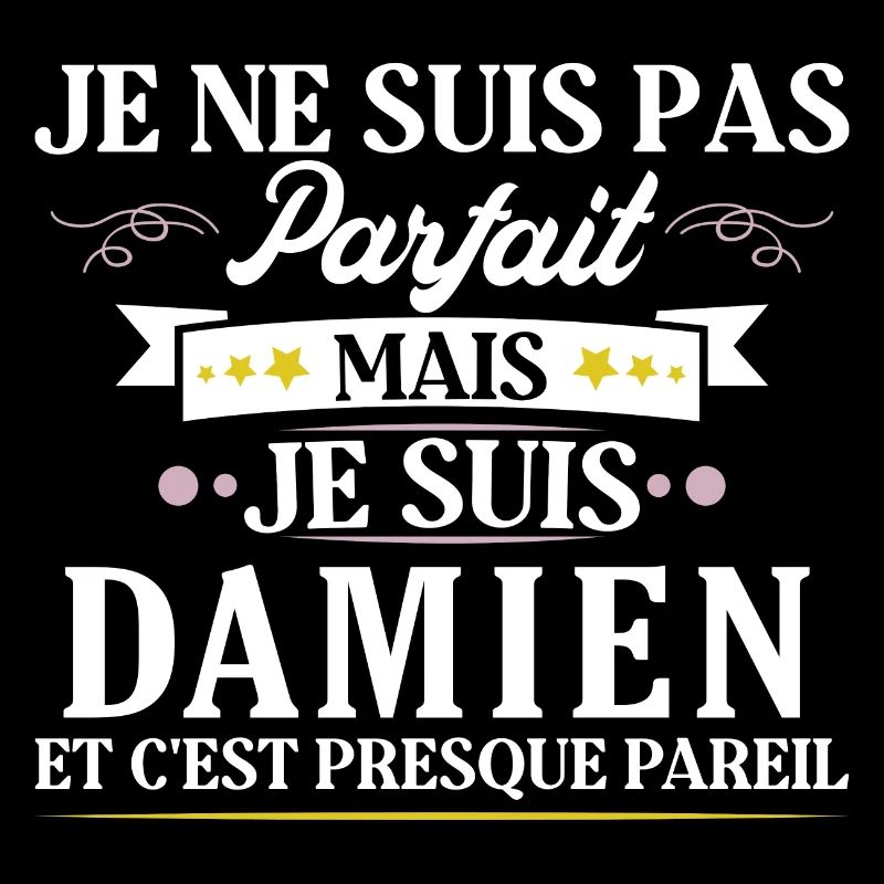 Personalisierte Geschenkidee Name Damien Humor