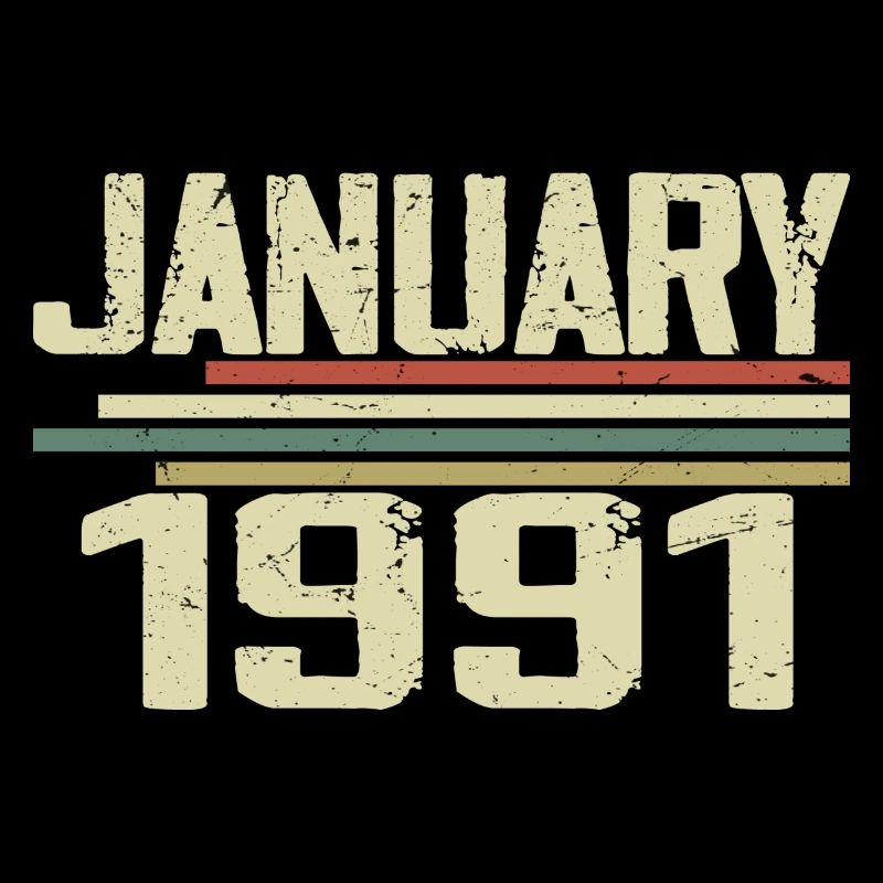 Januar 1991 - Geburtstagsgeschenk Januar 1991