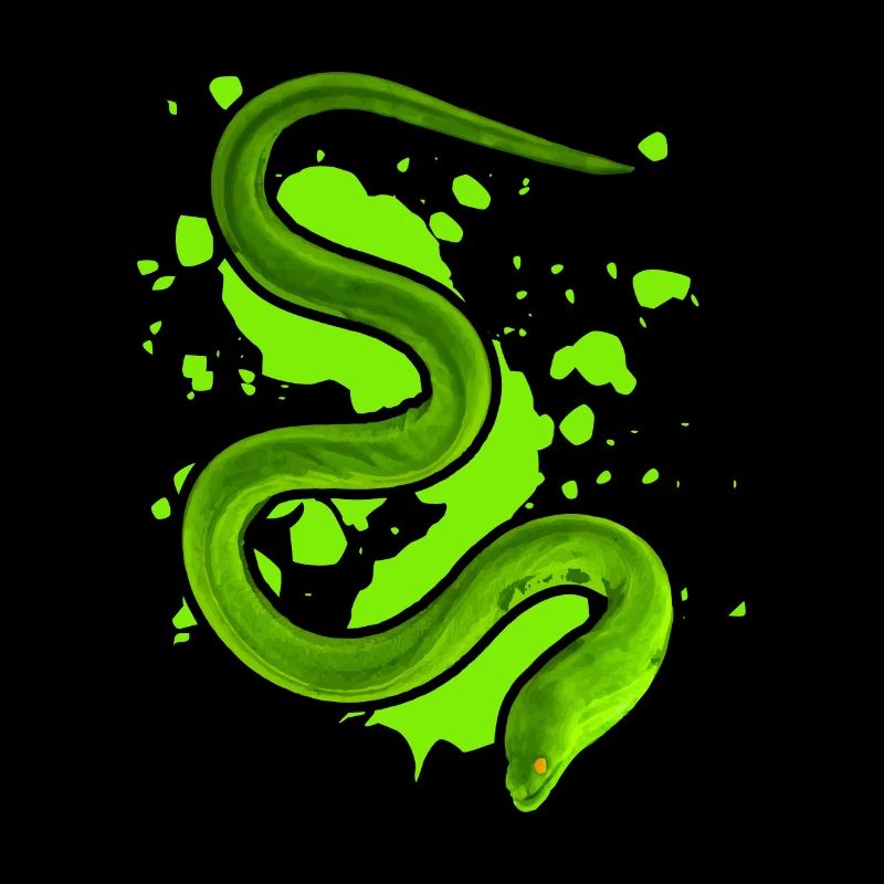 Fluorescent Eel by The Manzanita's