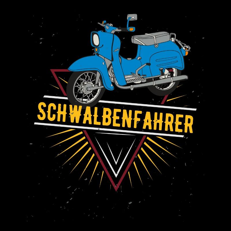 Schwalbenfahrer Simson Schwalbe Kult Roller DDR