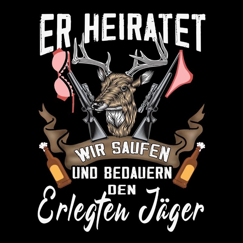 Jäger Bräutigam Jagd Junggesellenabschied JGA