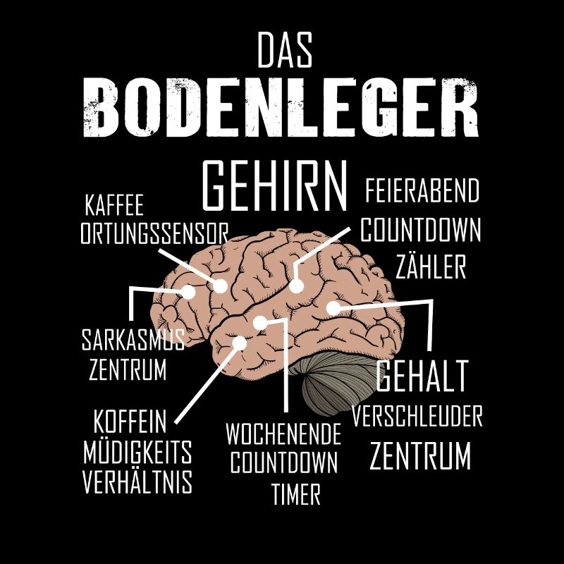 BODENLEGER Spruch Beruf Sarkasmus Lustig Humor