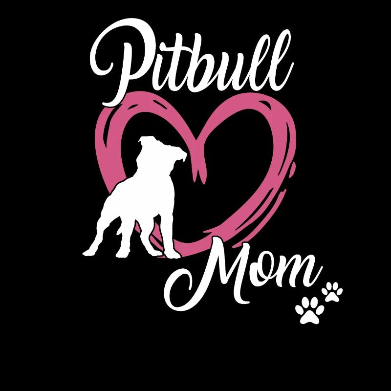 Pitbull Maman Maîtresse Chien École Pitbull Terrier