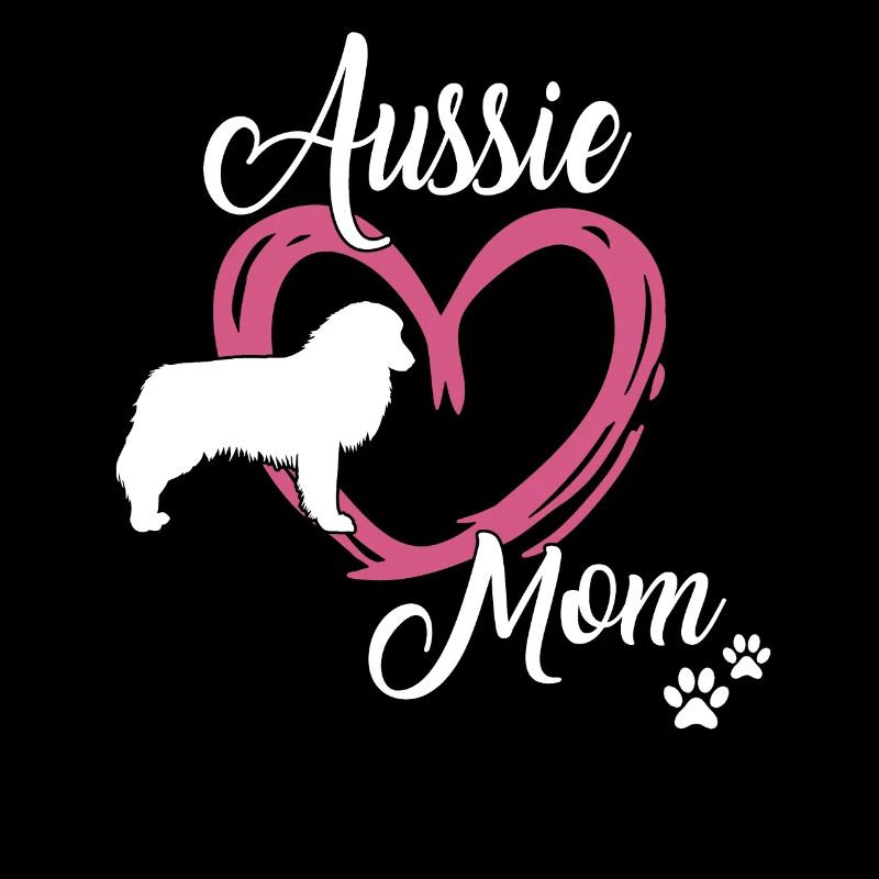 Aussie Mom Hundehalter süßes Australian Shepherd