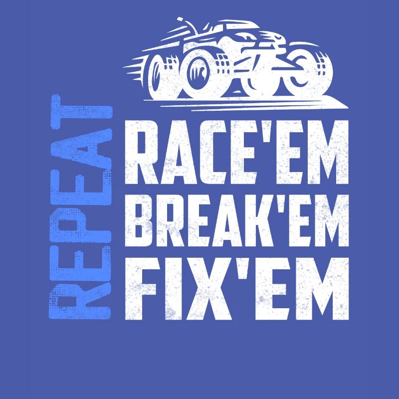 Race’em Break’em Fix’em Repeat Modèle de voiture Télécommande C