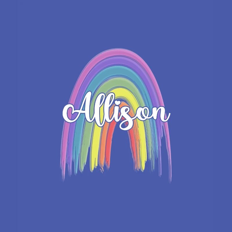 ALLISON Rainbow Cursive
