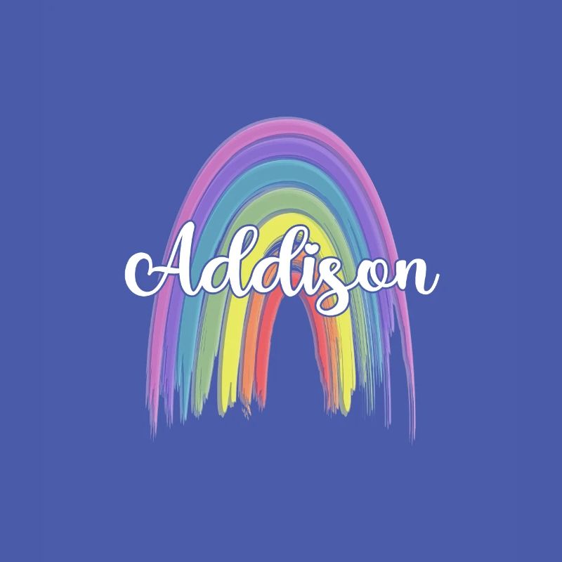 ADDISON Rainbow Cursive