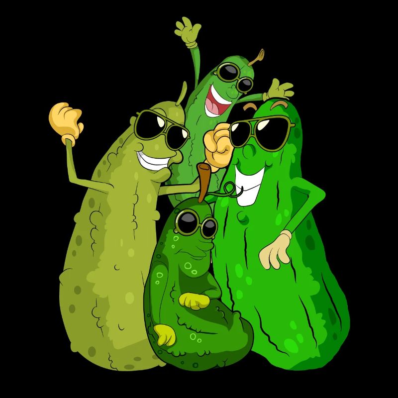 Cornichon Concombre Concombre Légumes Cadeau Concombre