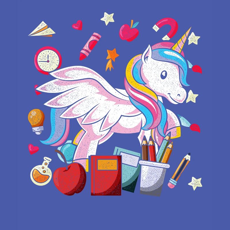 Einschulung Tier Geschenk Grundschule Einhorn