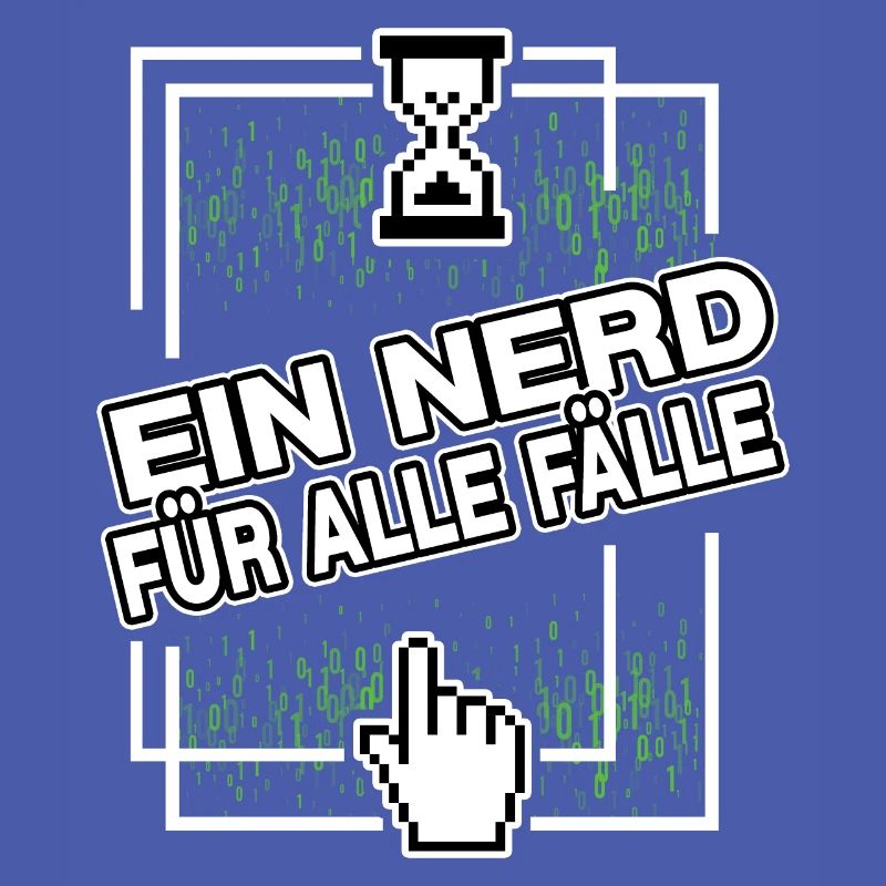 nerd administrator IT abteilung pixel coder