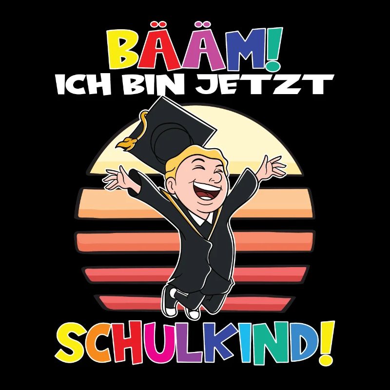 Bääm! Ich Bin Jetzt Schulkind Einschulung