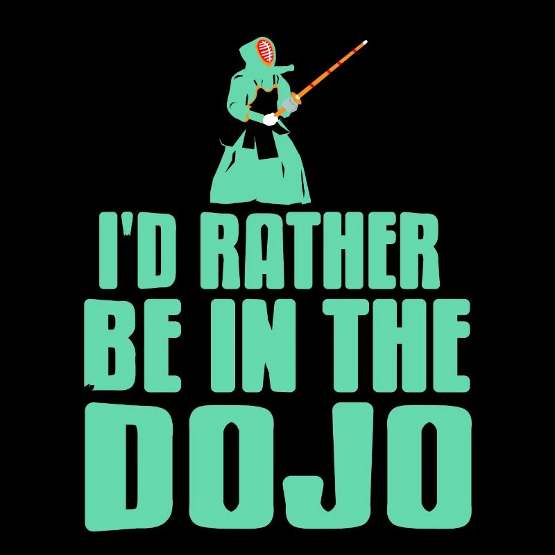 I'd Rather Be In The Dojo Awesome Aikido Tee
