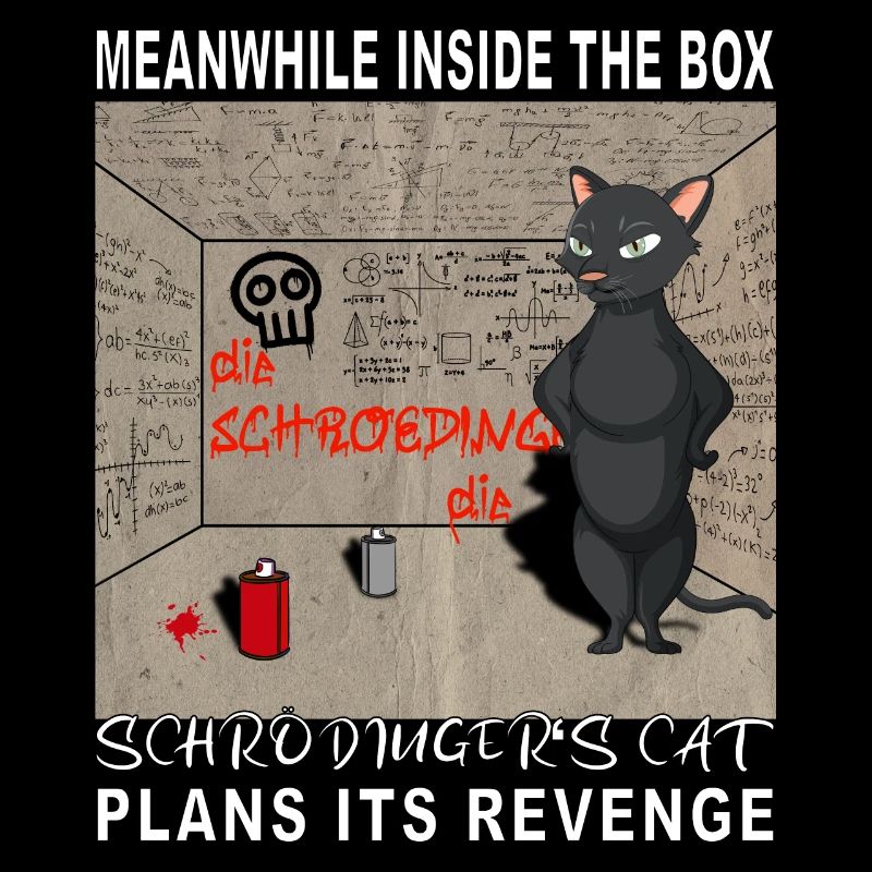 Inside the box: Schrödingers cat plans its REVENGE