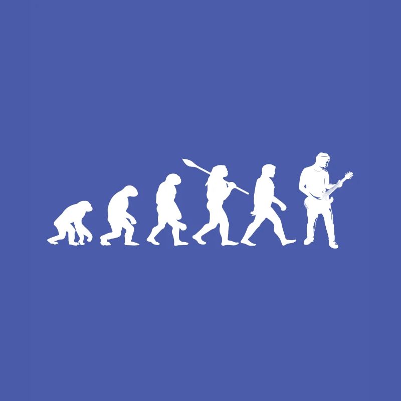 evolution guitariste