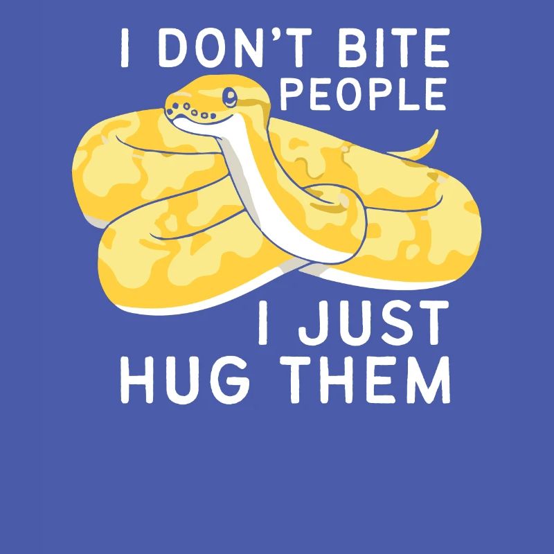 Banana Ball Python Je ne mords pas je serre seulement dans mes bras