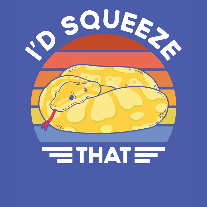 Banana Ball Python I'D Squeeze That