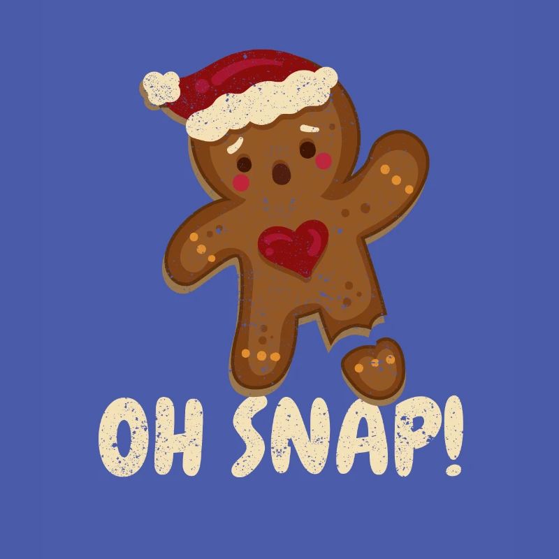 Oh Snap Gingerbread Man Cookie Broken Leg