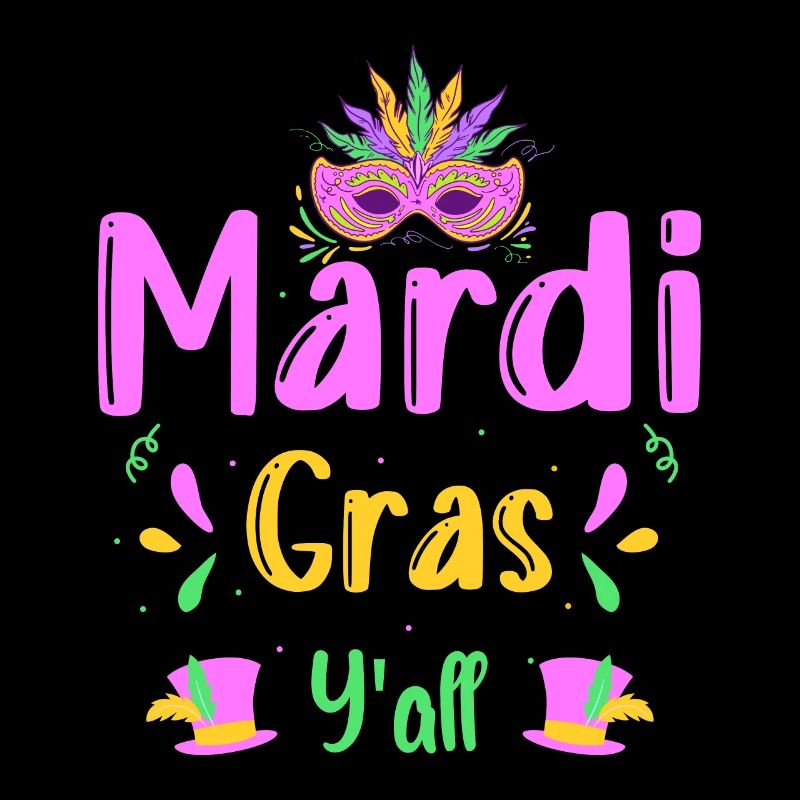 Masque de costume de Mardi Gras