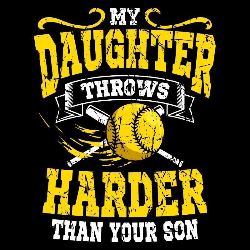 My daughter throws baseball harder than your son