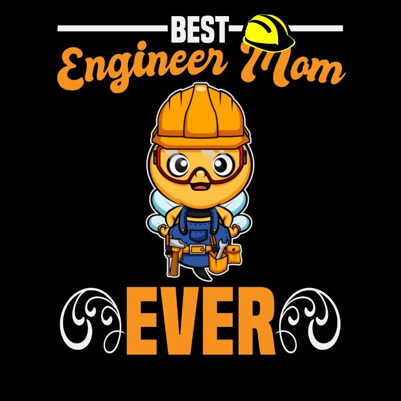 Best Engineer Mom Ever Construction Worker Mommy
