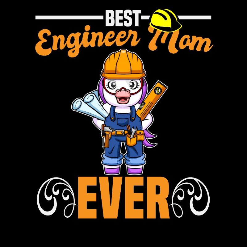 Best Engineer Mom Ever Construction Worker Mommy