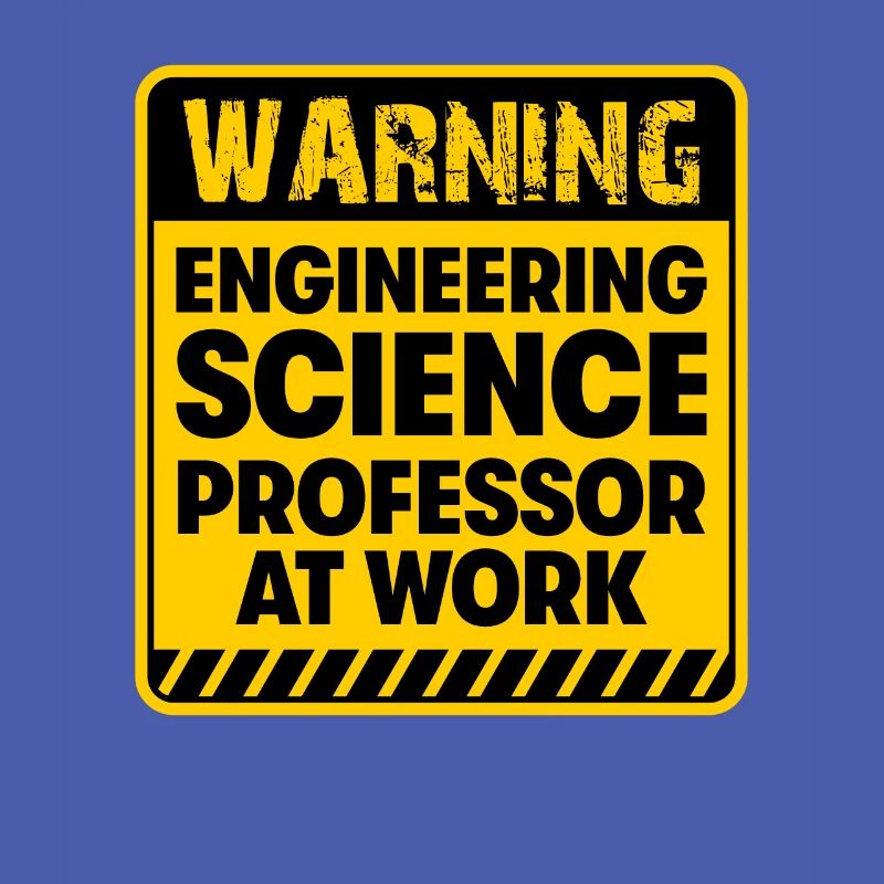 Engineering Science Professor at work