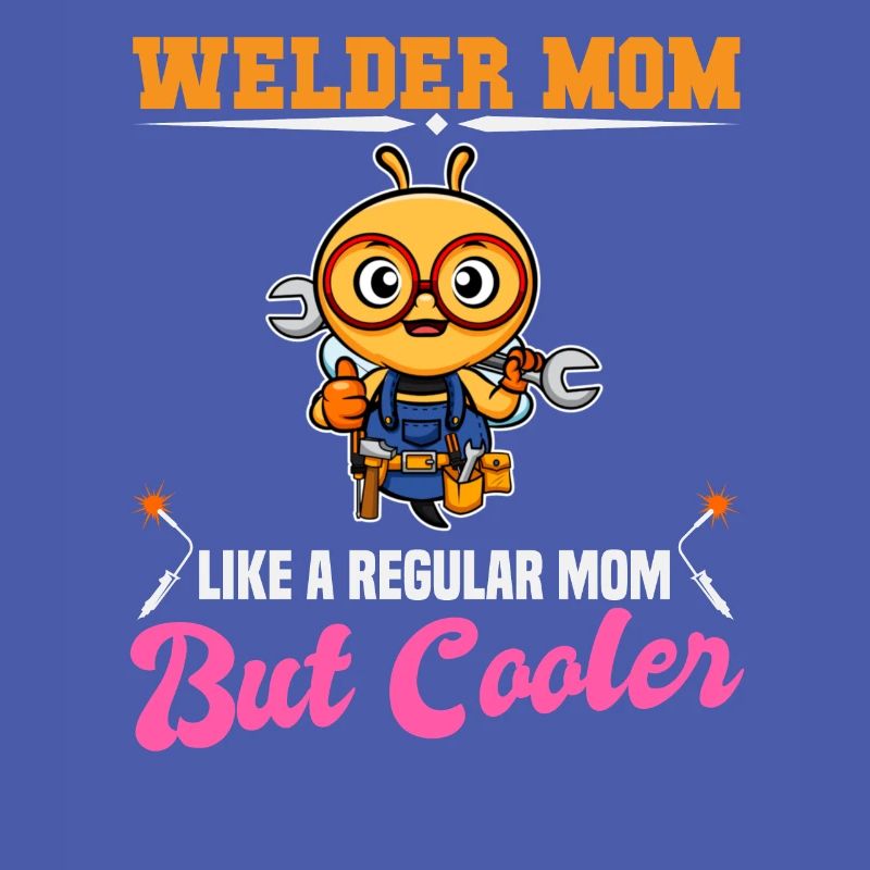 Maman soudeuse comme une maman régulière mais plus cool