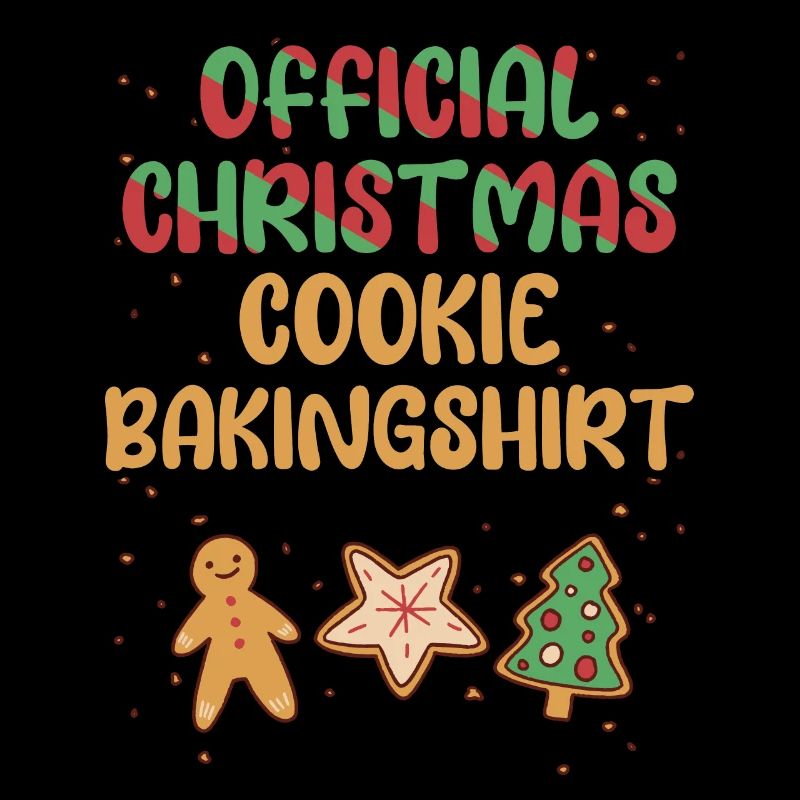 Weihnachten Plätzchen Cookie Bakingshirt