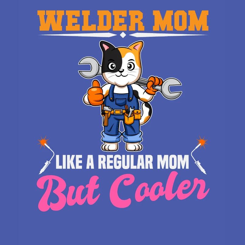 Maman soudeuse comme une maman régulière mais plus cool