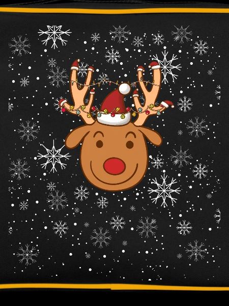 Reindeer Christmas Snow
