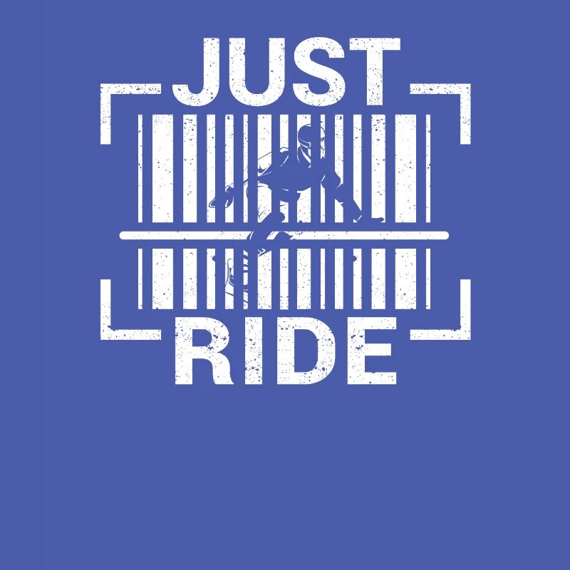 Barcode Just Ride Funny Snowboarding Lover