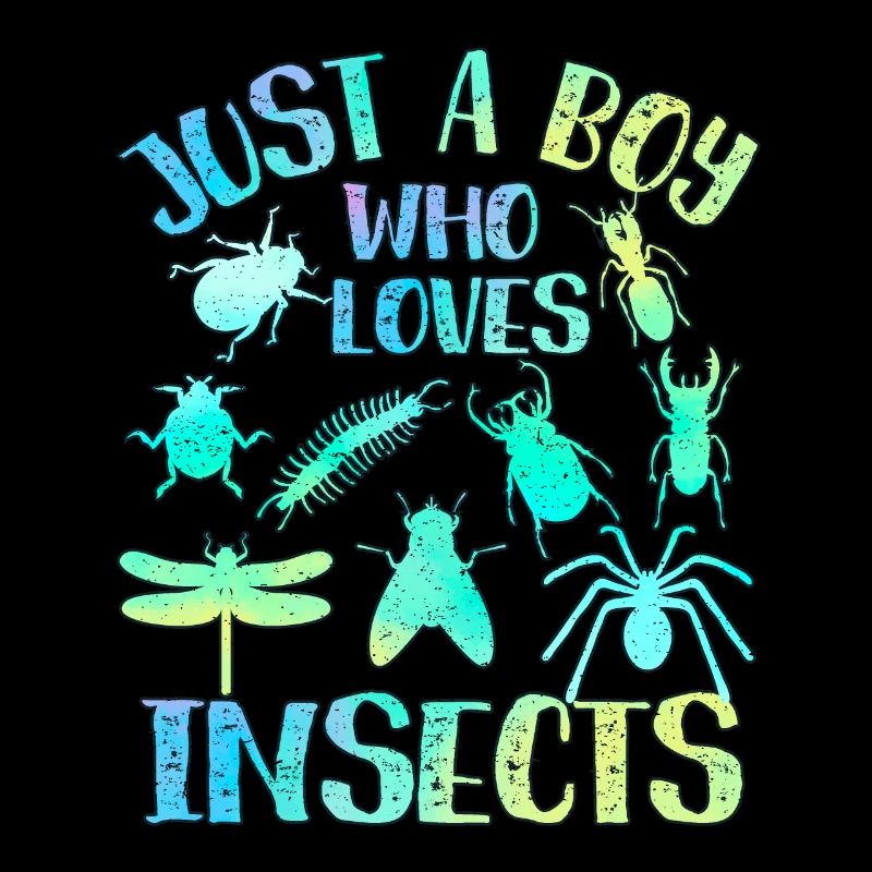 Just a boy who loves insects