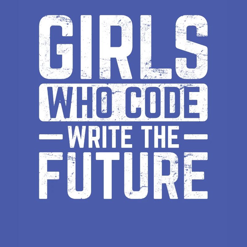 Girl Coder Write The Future Software Programmer Co