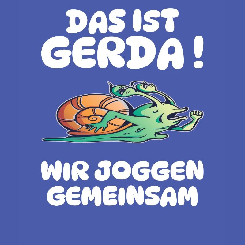 Das ist Gerda Wir Joggen gemeinsam Langsame