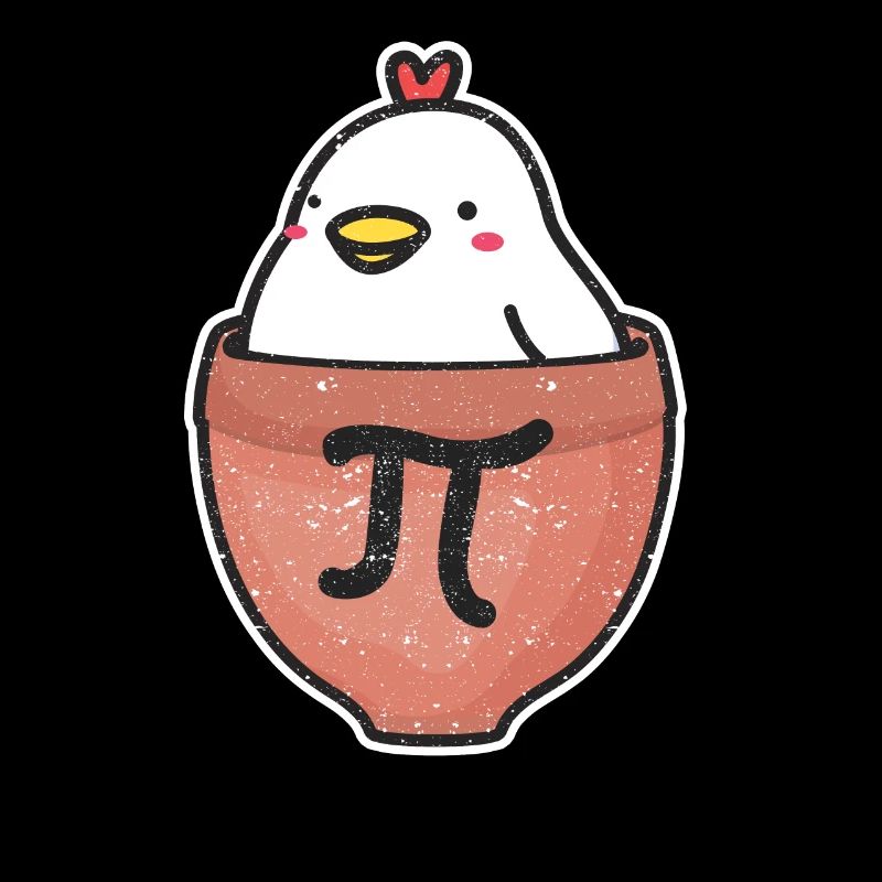 Chicken Pot Pi Day Funny Math Teacher Math