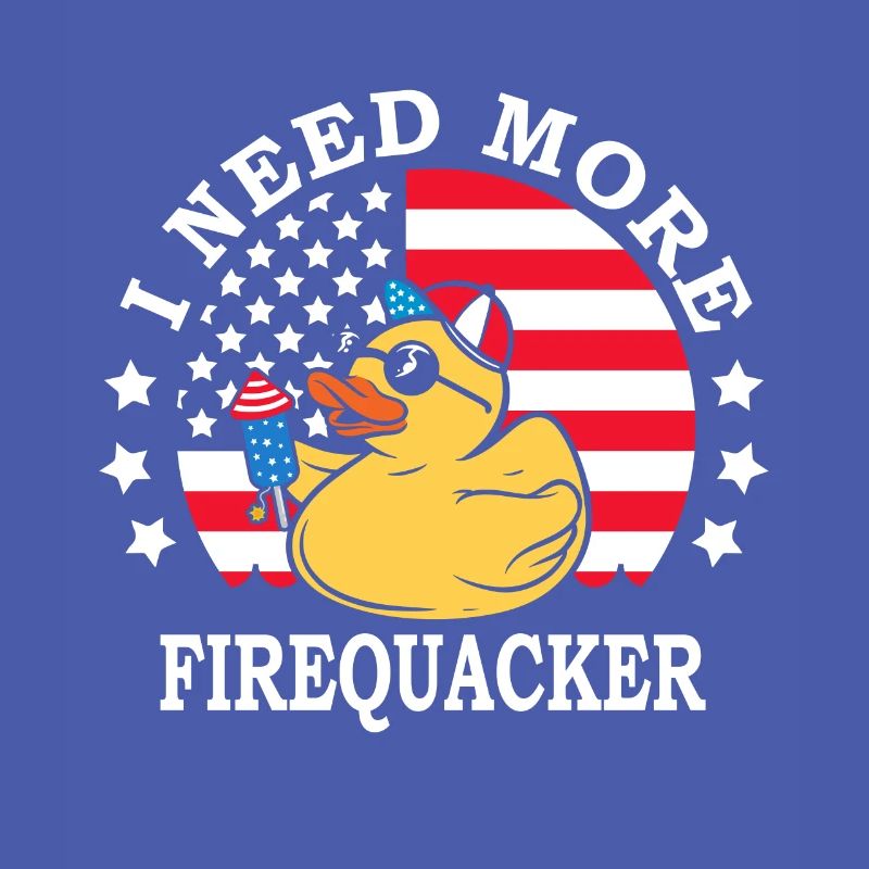 Ich Brauche Mehr Firequacker 4. Juli Firecracker