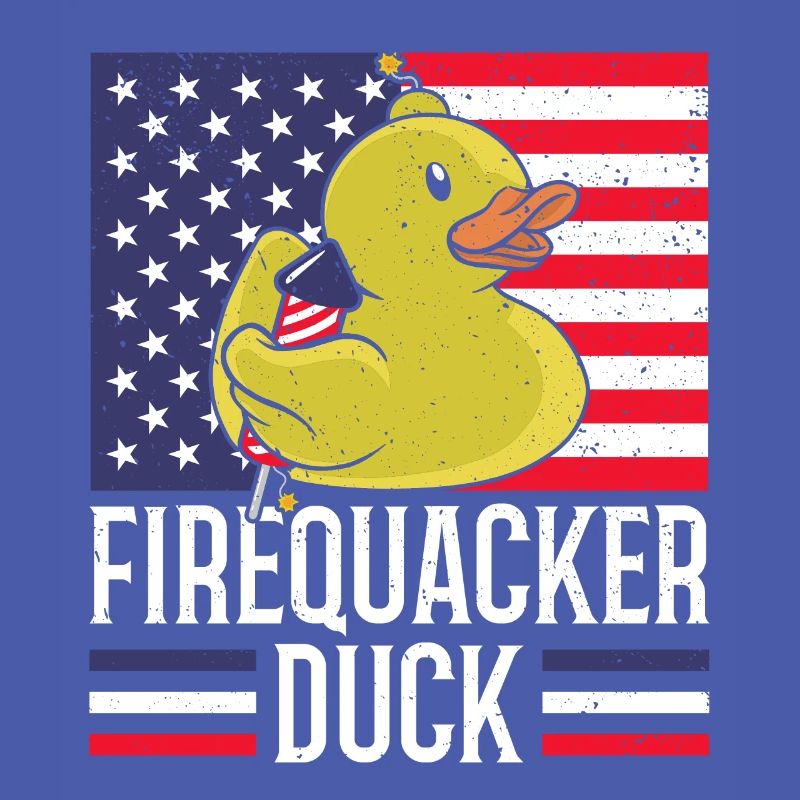 Firequacker Duck 4. Juli Firecracker