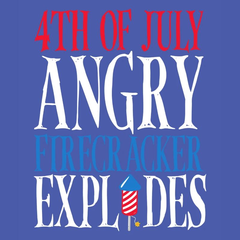 July 4 Angry firecracker explodes