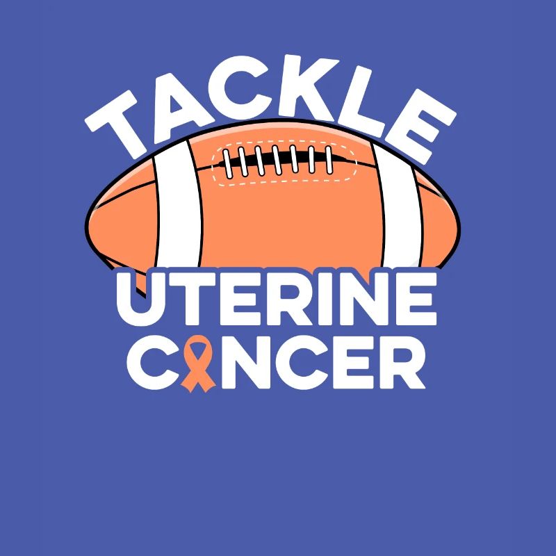 Bekämpfen Sie Gebärmutterkrebs Pfirsichband Gebärmutterkrebs