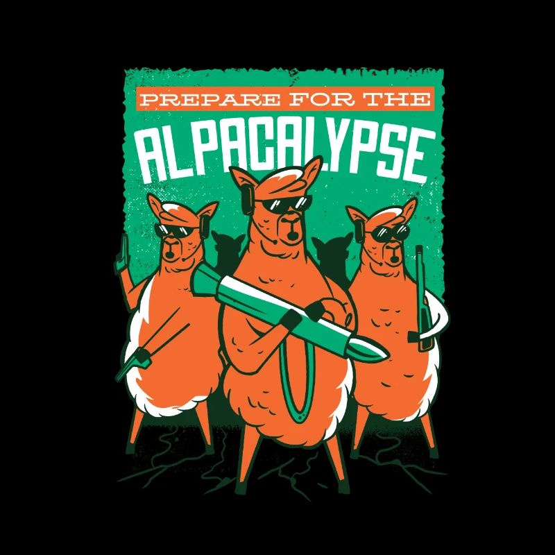 Bereiten Sie sich auf die Alpakalypse vor Bereiten
