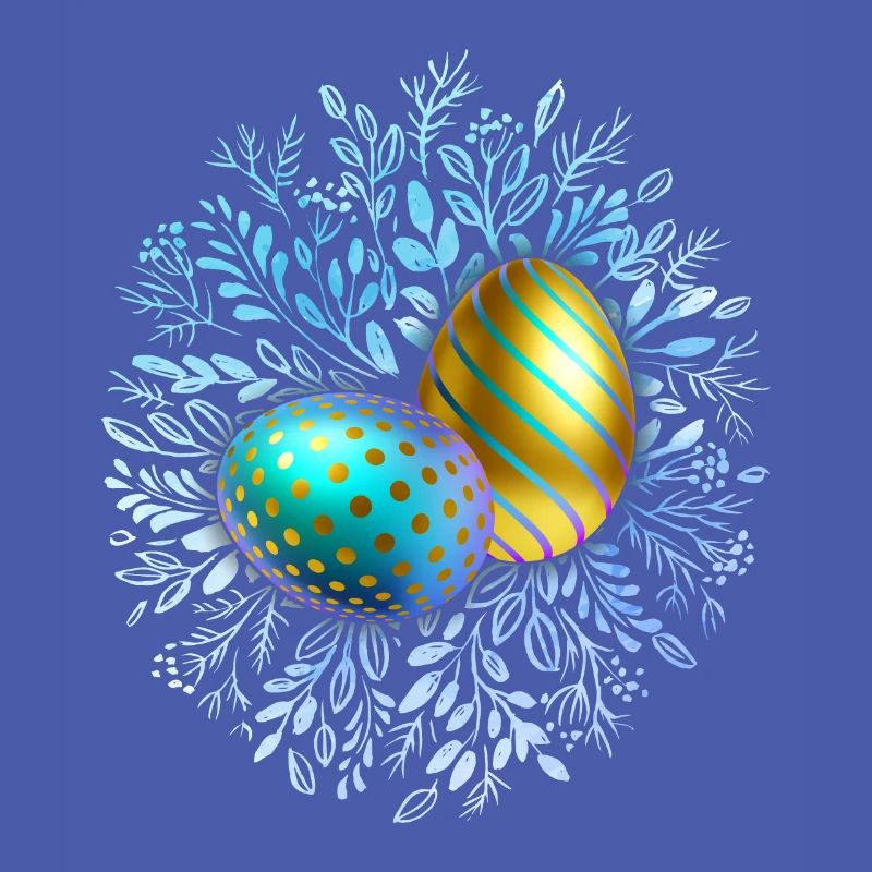 Happy Easter, Easter Eggs, 3D Design Egg