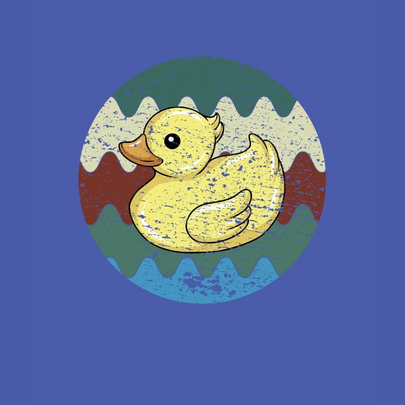 Bath Duck Retro