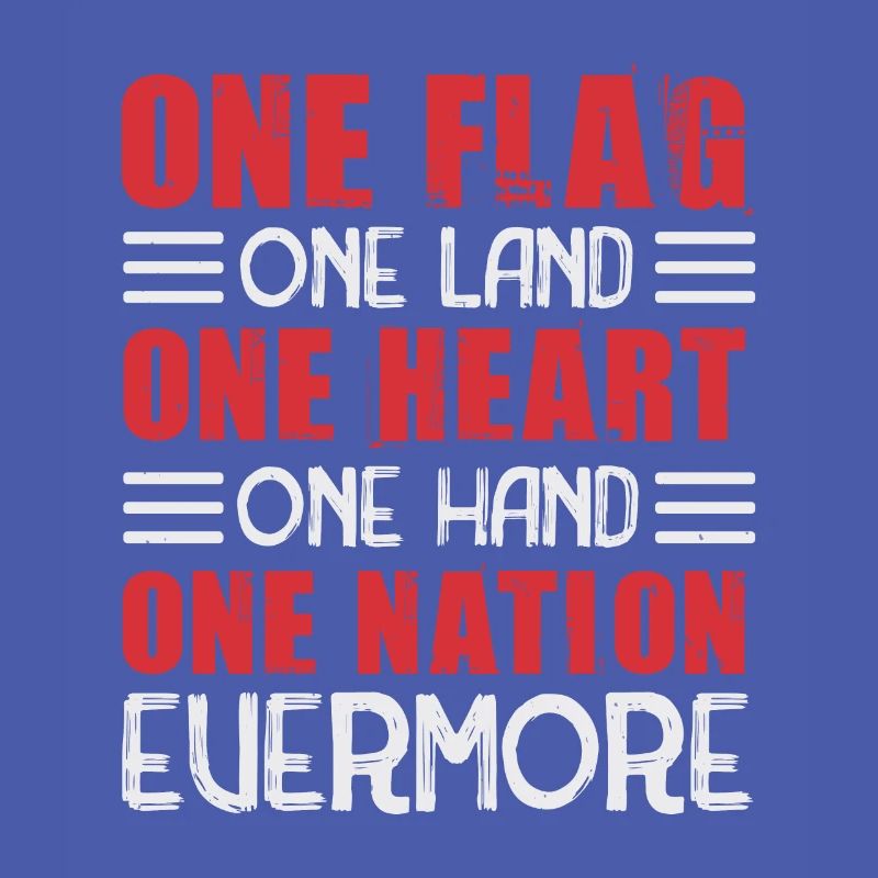 EINE FLAGGE EIN LAND EIN HERZ EINE HAND EINE NATION