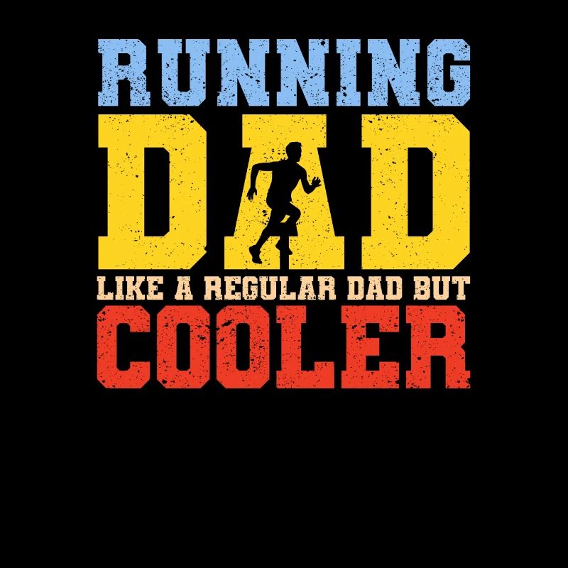 Courir papa comme un papa normal, mais un cool