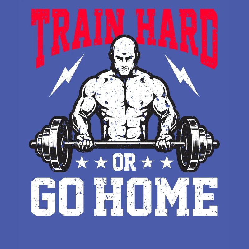 Trainiere hart oder geh nach Hause